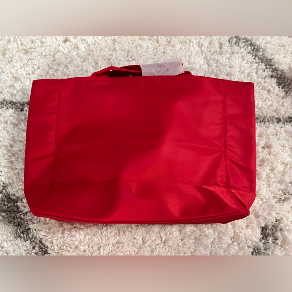 Coach Fragrance Red Tote Bag Travel Handbag Shopper Purse + freebies - Picture 15 of 15